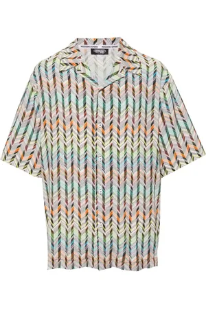 Missoni Skjorte i twill med chevron-tryk