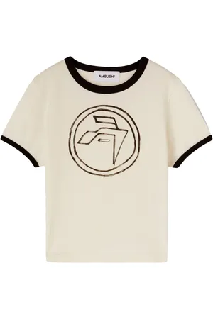 AMBUSH T-shirt med håndtryk