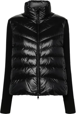 Moncler Jakke med logoapplikation