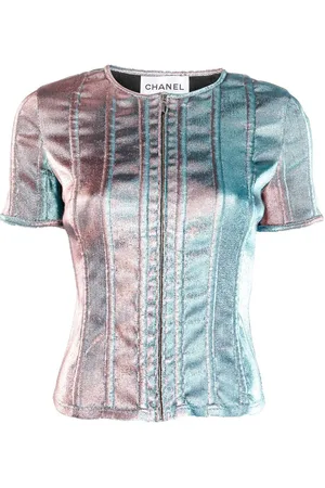 CHANEL 2010 kortærmet top