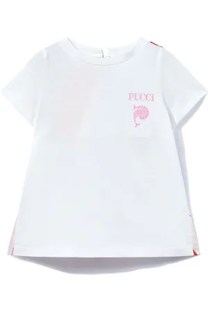 PUCCI Junior T-shirt med Iride-tryk