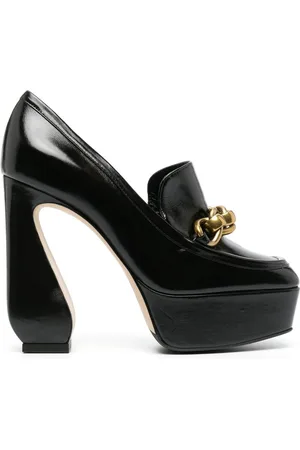 SI ROSSI 120mm pumps med kædedetalje