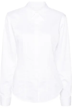 Helmut Lang Poplin-skjorte med klassisk krave