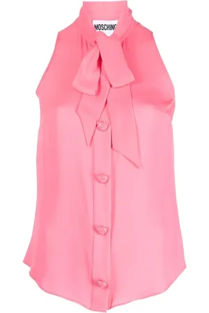 Moschino Bluse med sløjfekrave