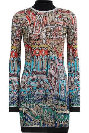 Missoni Kort jacquard-kjole