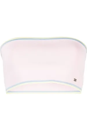 Sonia by Sonia Rykiel Strikket uldtop med kontrastkant