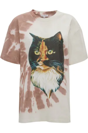 J.W.Anderson T-shirt med kattetryk