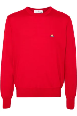 Vivienne Westwood Sweater med orb-broderi
