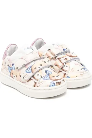 MONNALISA Teddy Bear sneakers i læder