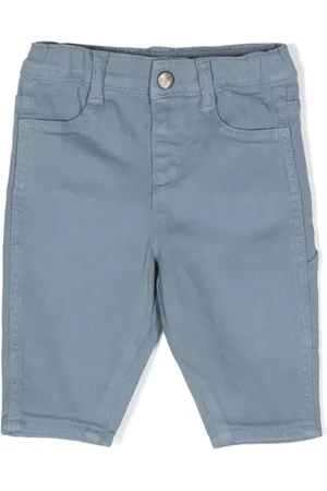 Emporio Armani Bukser i twill med lige ben