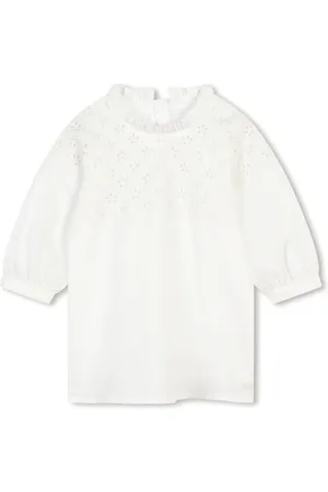 Chloé Kjole med broderie anglaise