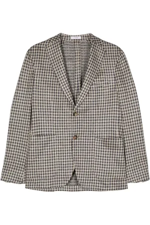 Boglioli Houndstooth-mønstret blazer