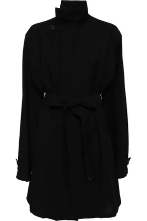 YOHJI YAMAMOTO Trenchcoat med bælte