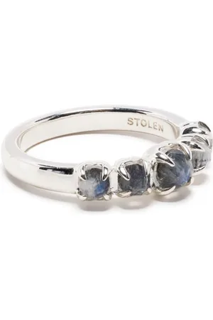Stolen Girlfriends Club Halo Cluster ring med månesten