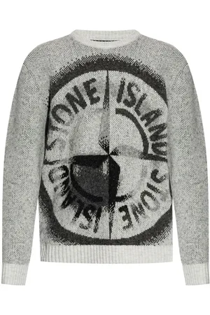 Stone Island Trøje med kompasmotiv