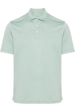 FEDELI Polo med cutaway-krave
