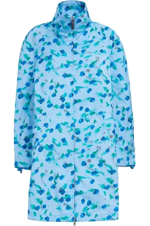 Marni Ruchet midi-frakke med blomstertryk