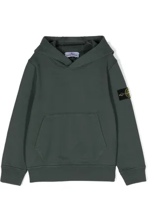 Stone Island Hættetrøje med kompasmærke
