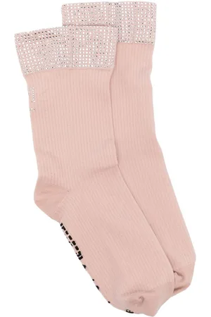 Wolford X Sergio Rossi strømper med krystaller