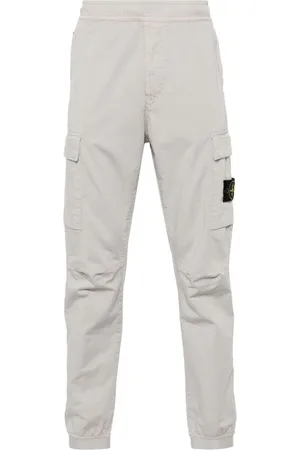 Stone Island Cargo-bukser med kompasmærke