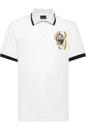 BILLIONAIRE Polo med broderet logo