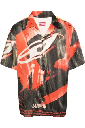 Diesel S-Hockney skjorte med krave