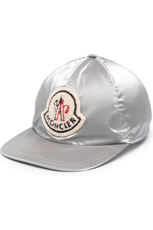 Moncler Baseballkasket med logomærke og paneler