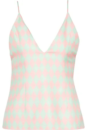 Balmain Top med diamanttryk