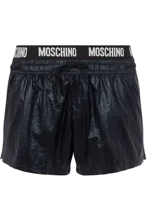 Moschino Badeshorts med logobånd