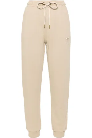 Pinko Joggingbukser med broderet logo og smalle ben