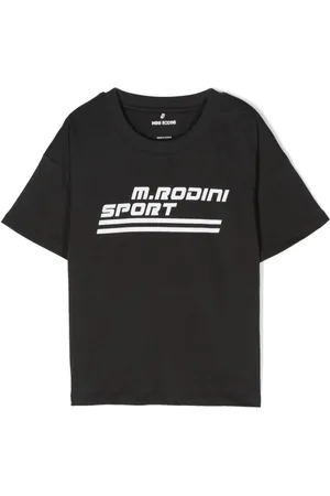 Mini Rodini T-shirt med logotryk