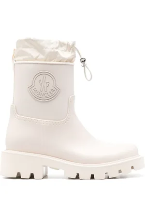 Moncler Ankelstøvler med løbesnor og logomærke