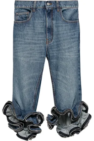 COPERNI Cropped jeans med mellemhøj talje