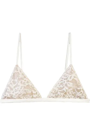 FLEUR DU MAL Venus trekants-bh med blonder