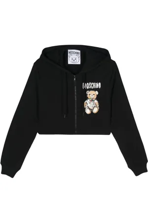 Moschino Cropped hættetrøje