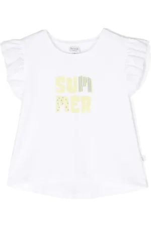 KNOT T-shirt med Summer-tryk