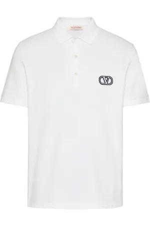 VALENTINO GARAVANI VLogo-polo i piqué