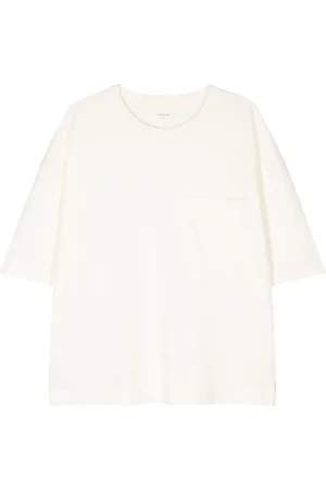 LEMAIRE T-shirt i jersey med rund hals