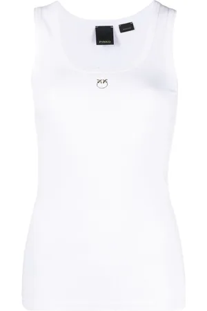 Pinko Love-Birds vest med broderet logo