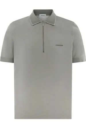 Salvatore Ferragamo Polo med broderet logo