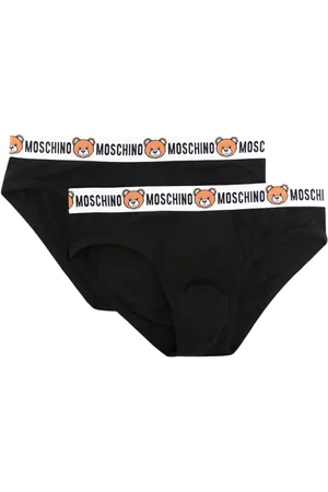 Moschino Boksershorts med logotryk og rem