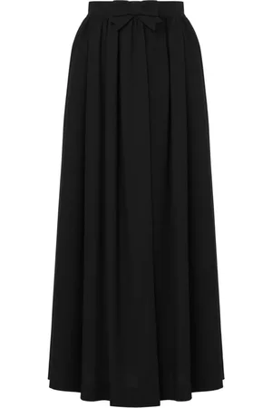Moschino Asymmetrisk buksenederdel med plisseringer