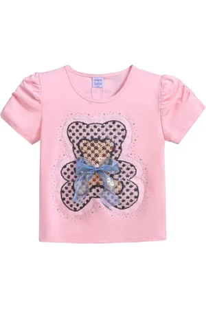 Mimi Tutu T-shirt med bjørneapplikation
