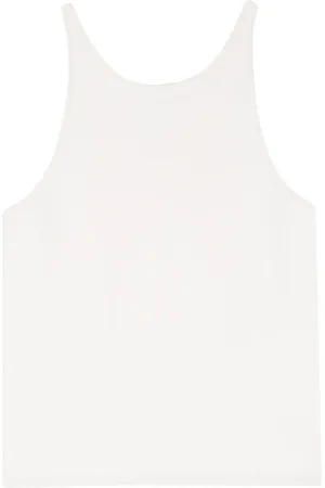 Max Mara Tanktop i strik med dyb halsudskæring