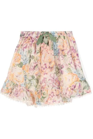 ZIMMERMANN Halliday nederdel med blomstret tryk