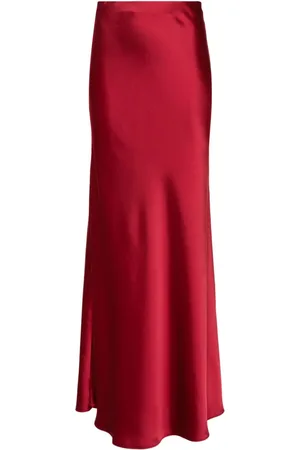 BLANCA Lang Ginestra nederdel i satin