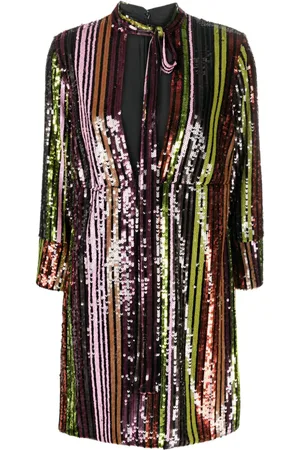 Dsquared2 Kort Disco Queen kjole med pailletter
