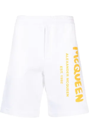 Alexander McQueen Shorts med logotryk