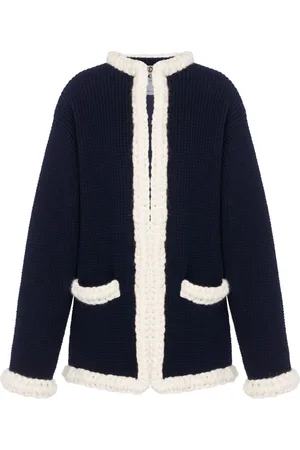 Moschino Vaffel-strikket cardigan