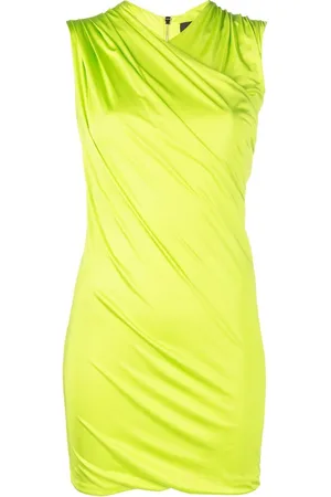 VERSACE Kort kjole med draperet effekt